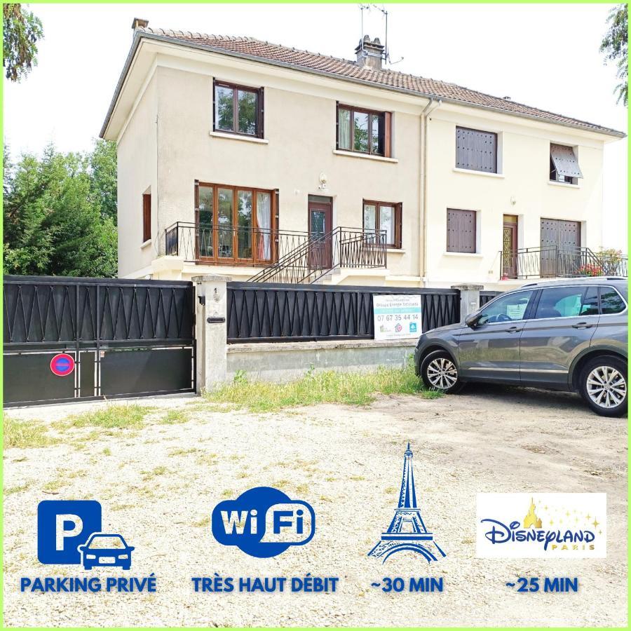 Qhome 1 - Studio Entre Paris Et Disney Villiers-sur-Marne Extérieur photo